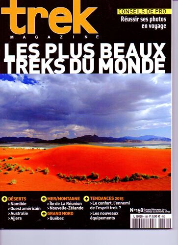 Trek Magazine 158 Les Plus Beaux Treks Du Monde