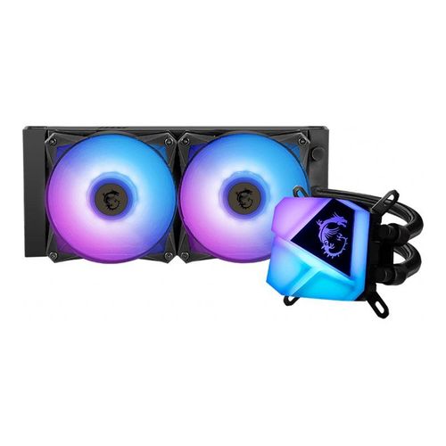 MSI MAG CORELIQUID C280 - Système de refroidissement liquide de processeur - (pour : LGA1156, AM2, AM2+, LGA1366, AM3, LGA1155, AM3+, LGA2011, FM1, FM2, LGA1150, FM2+, LGA2011-3, LGA1151, AM4...