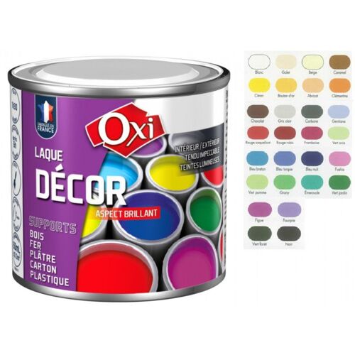 Peinture laque décoration multi supports intérieur extérieur 60ML OXI couleurs aux choix