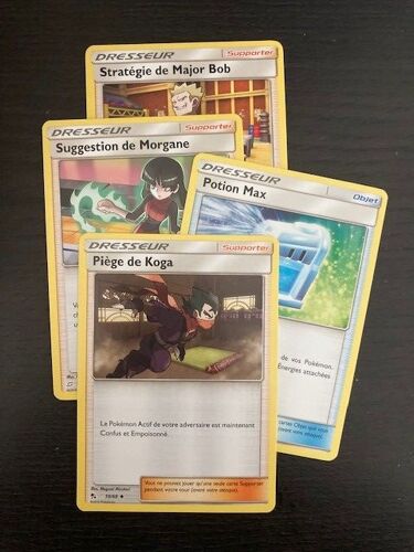 (1413) Piège De Koga + Potion Max + Suggestion De Morgane + Stratégie De Major Bob (Pokemon)