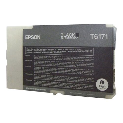 Epson T6171 - 100 ml - haute capacité - noir - original - cartouche d'encre - pour B 500DN, 510DN