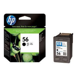 HP 56 - 19 ml - noir - originale - cartouche d'encre - pour Deskjet 51XX; Officejet 42XX, 56XX, J5508, J5520; Photosmart 7550; psc 1110, 12XX, 13XX