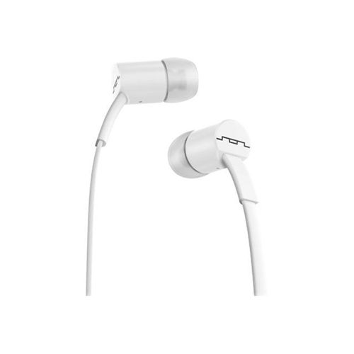 SOL REPUBLIC Jax - Écouteurs avec micro - intra-auriculaire - filaire - jack 3,5mm - blanc