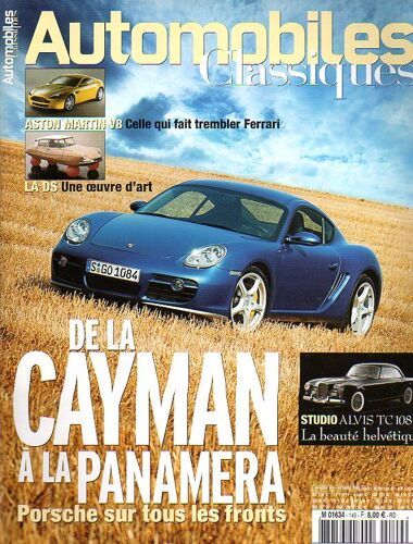 Automobiles Classiques N°149 10/2005-Aston Martin-Hummer-Jaguar-Bmw-Peugeot-Volvo-Porsche-Alvis-Ds-
