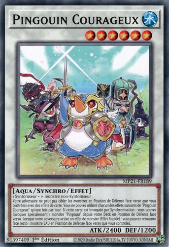 Pingouin Courageux - Mp21-Fr189 - Commune