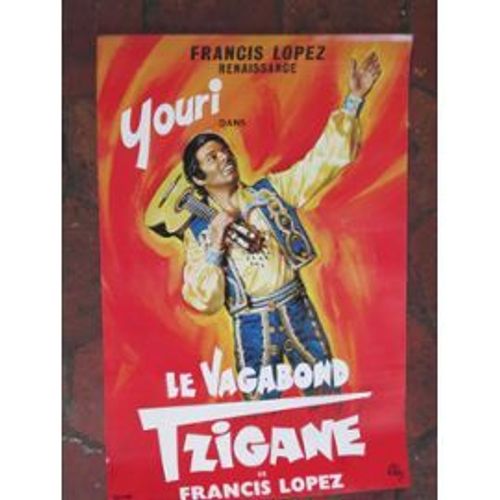 Tzigane - Youri - Affiche Illustrée Par O'kley - 1979 - 40 X 60 Cm