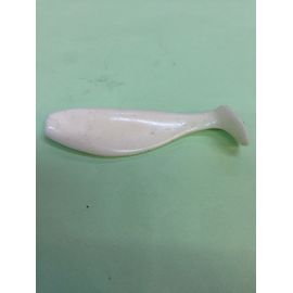 4 Poisson Blanc  6 Cm Leurre Souple Peche