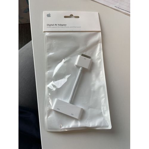 Apple Digital AV Adapter - Adaptateur HDMI - Apple Dock mâle pour Apple Dock, HDMI femelle