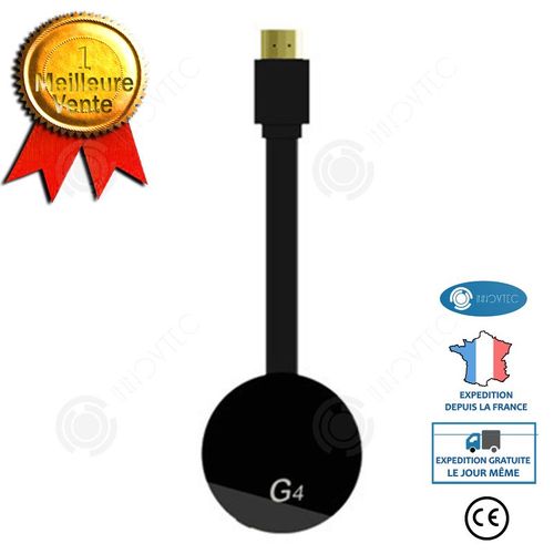 INN® Version améliorée Wecast 4rd Generation HDMI Vidéo numérique HD 1080p - Streamer multimédia pour Netflix...- Chromecast vidéo