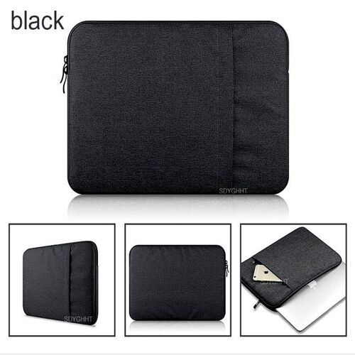 Sac en Denim pour Huawei MateBook, sacoche pour ordinateur portable, pour Huawei MateBook - For MateBook X - le noir