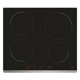 brandt - table de cuisson induction 60cm 4 feux 7400w noir - bpi1641ux