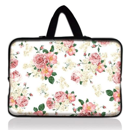 Sac de transport pour ordinateur portable, sac en néoprène souple à imprimé papillon - For 14 pouces