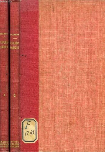 Le Roman Comique De Scarron, 2 Tomes