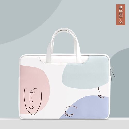 Sac à main pour ordinateur portable, sacoche pour Macbook Air Pro 14 15 Xiaomi 15.6, sacoche pour ordinateur portable Dell Huawei HP Business, mallette pour femmes - For 12 pouces - Modèle 2