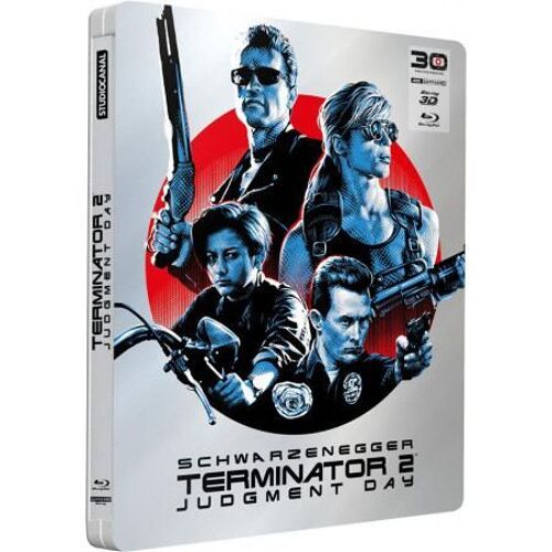 Terminator 2 - 4k Ultra Hd + Blu-Ray 3d + Blu-Ray - Édition Limitée Steelbook® - 30ème Anniversaire