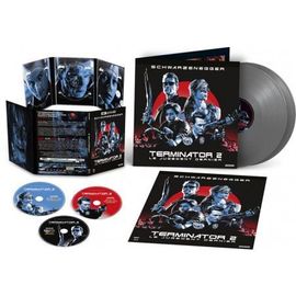 Terminator 2 - 4k Ultra Hd + Blu-Ray 3d + Blu-Ray + Vinyl Bande Originale - 30ème Anniversaire