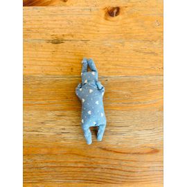 Broche Lapin En Tissu