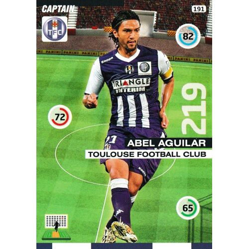 Carte Adrenalyn 2015 / 2016 - Abel Aguilar - Toulouse - N° 191