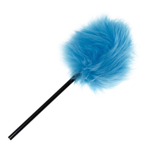 Danmar Percussion 209hb - Batte Pédale Grosse Caisse - Fourrure Bleu - Tige Noir