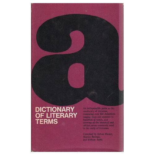 A Dictionary Of Literary Terms