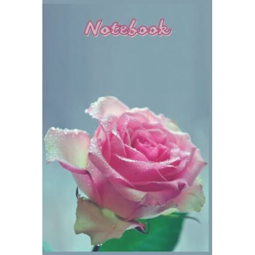 Colorful Floral Rough Draft Mini Notebook, 6" X 9" With 100 Lined Pages, Coming Up Roses