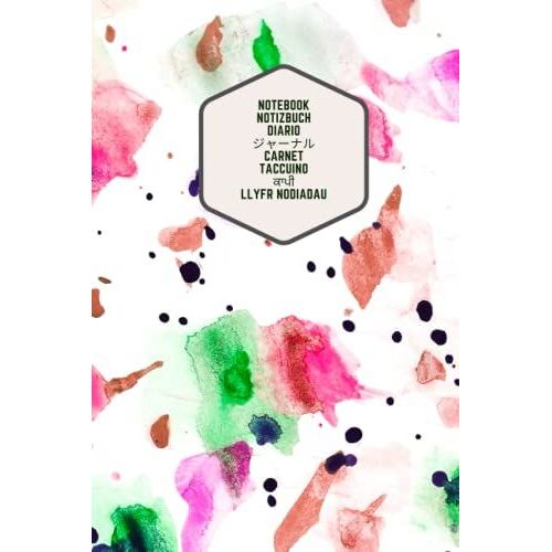 Spotty Splot A5 Notepad - A Splash Of Color 120 Page A5 Notebook/Journal: Spotty Splot A5 Notepad - A Splash Of Color 120 Page A5 Notebook/Journal
