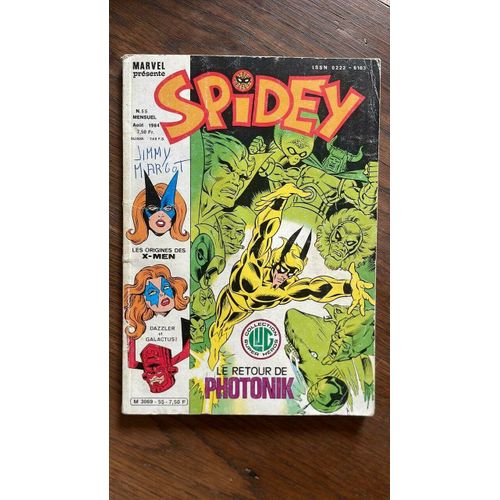 Spidey N° 55 - Aout 1984