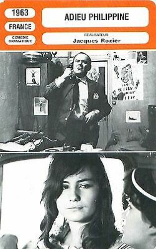 Fiche Monsieur Cinema Adieu Philippine