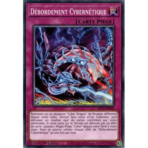 Yu Gi Oh Sdcs Fr040 Débordement Cybernétique