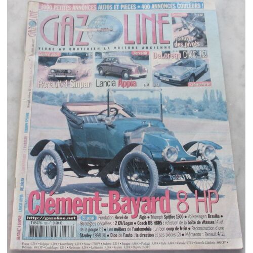 Gazoline - Volume 12 - N°128 - Novembre 2006 - Clément-Bayard 8 Hp