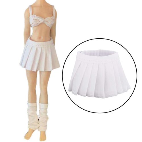 Jupe Plissée Pour Fille 12 '', Échelle 1:12, Fournitures De Costume De Poupée, Mini Robe, Vêtements Pour Figurine D'Action