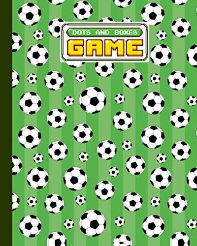 Dots And Boxes Game: Dots & Boxes Activity Book Football Cover - 120 Pages!, Dots And Boxes Game Notebook - Short Or Long Games (8.5 X 11 Inches) By Patricia Fenlon
