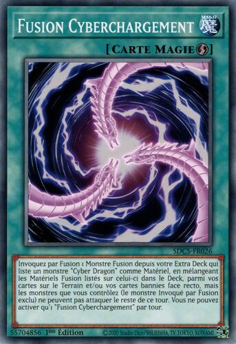 Yu Gi Oh Sdcs Fr026 Fusion Cyberchargement