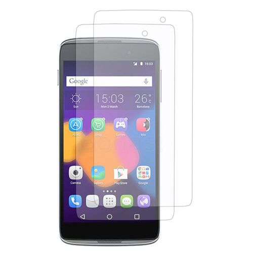 Lot / Pack De 2 Films Pour Alcatel Idol 3 (4.7) Protection D'écran Clear Transparent