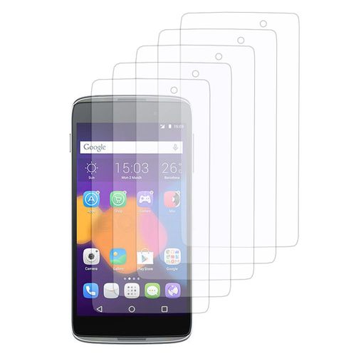 Lot / Pack De 5 Films Pour Alcatel Idol 3 (4.7) Protection D'écran Clear Transparent