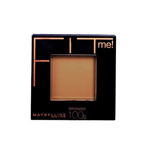 Poudre Compacte Terra Bronzer Gemey Maybelline Fit Me N°100s Light 