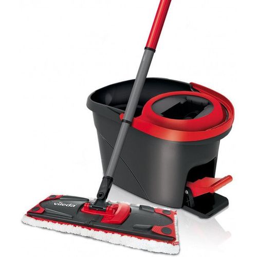 VILEDA Ultramax Turbo - Système à essorage rotatif pour nettoyer en profondeur sans aucun effort