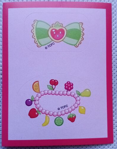Tarta De Fresa / Charlotte Aux Fraises - My Sticker Diary - N°147 - Image, Sticker, Autocollant, Vignette Panini - Espagne - 2013