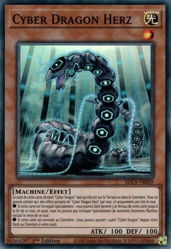 Yu-Gi-Oh! - Sdcs-Fr009 - Cyber Dragon Herz - Super Rare 1ère Édition
