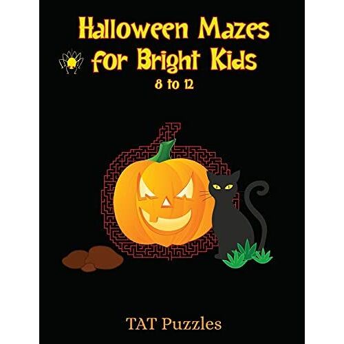 Halloween Mazes For Bright Kids 8-12