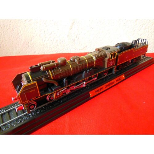 Locomotive À Vapeur "Pacific Chapelon Nord" Maquette Statique Non-Motorisée Avec Socle 1/100ème