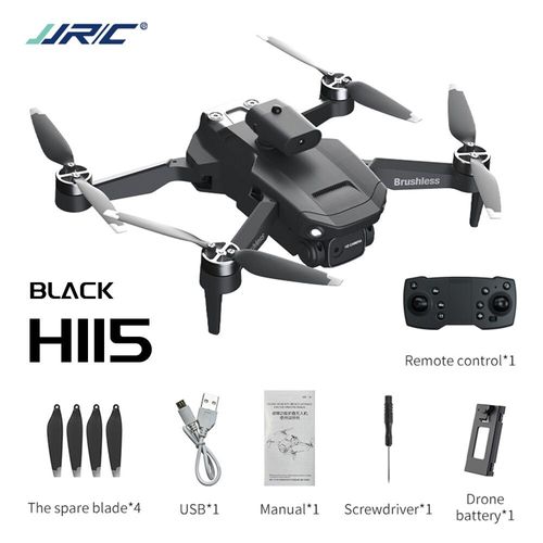 Drone Rc X28 5g Wifi 6k Avec Caméra Hd,Évitement D'obstacles Laser 360,Moteur Sans Balais,Retour Gps,Quadrirotor Rc,Jouets Importateur - Type H115-Blcak-Generique