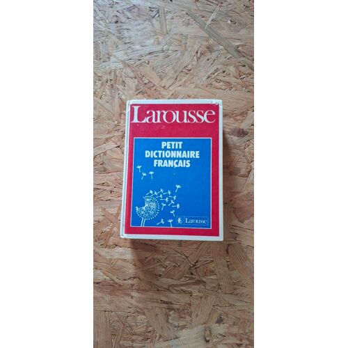 Petit Dictionnaire Français Larousse