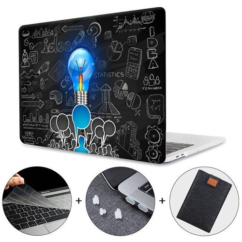 coque d'ordinateur portable 2020 avec barre tactile, compatible avec Mac book Air - For Pro A1708 Notouchbar