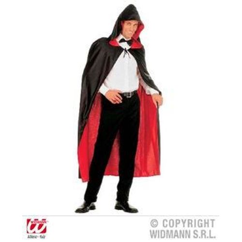 Cape Luxe Rouge/Noire 140 Cm