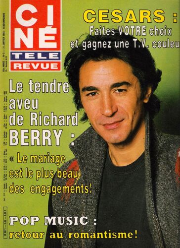 Cine Tele Revue N° 5 Du 31/01/1985 - Cesars - Richard Berry - Pop Music.