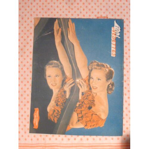 Stars Et Vedettes Cinémonde N°19 - June Hayer-Betty Huttons-Ruth Roman-Arlène Dahl-Peggy Castle-Martine Carol-Patricia Roc-Marie Windsor-Gisèle François