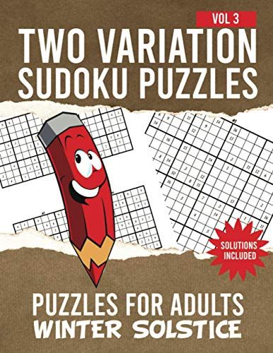 Two Variation Sudoku Puzzles: Vol 3 (Sudoku Universe Puzzle Books)