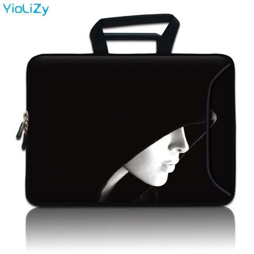 pochette imprimée pour ordinateur portable et tablette, étui de protection pour macbook air - For 12 pouces - blanche