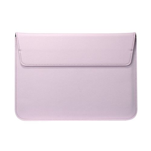 Pochette en cuir PU pour ordinateur portable, étui pour Macbook Air Pro 15.4 Retina, unisexe - For 12 pouces - Rose